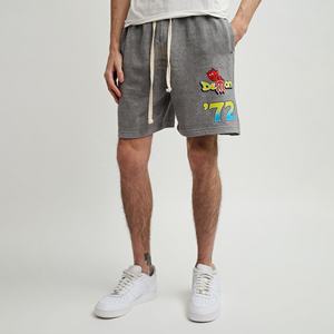 กางเกงขาสั้นผ้าฟลีซเทอร์รี่สำหรับผู้ชายแนวสตรีทปรับแต่งได้สำหรับใส่ออกกำลังกายกลางแจ้งเล่นกีฬา - Product Image 1