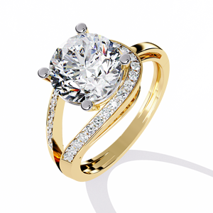 Bague de fiançailles pour femme en moissanite taille poire, en argent 925, sertie à griffes, forme goutte d'eau classique - Product Image 4