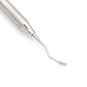 Instrument dentaire manuel en acier inoxydable pour le traitement parodontal, cuillère-réparatrice et excavateur pour l'élimination des débris et des caries - Product Image 4
