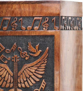 Urna de madera para cenizas humanas, urnas funerarias para cremación, para hombres y mujeres, urnas de alta calidad - Product Image 5