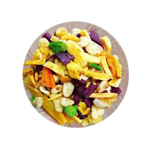 Produit phare : Fruits secs mélangés Blue Lotus, croustillants et sucrés, collations gourmandes, emballage sous vide, richesse naturelle des fruits - Product Image 1