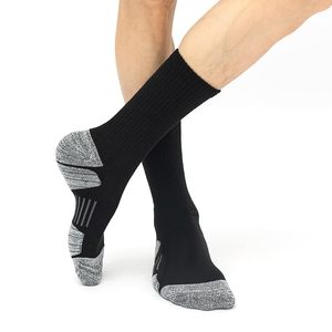 Custom Men's Breathable Cotton Crew <b>Socks</b> Anti-Bacterial and Anti-Slip for Spring Season Casual Wear Wholesale Available - Product Image 2