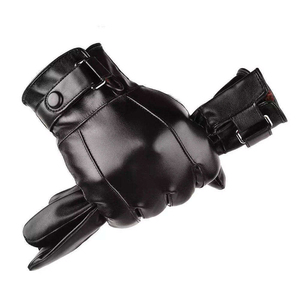 Gants de conduite en cuir antidérapants à haute adhérence, gants de conduite en cuir à manchette courte, confortables et flexibles pour la voiture - Product Image 5