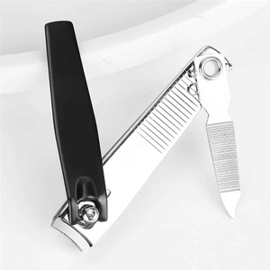Coupe-ongles en acier inoxydable de qualité supérieure, coupe-ongles aiguisé, coupe-ongles ergonomique pour les orteils, kit d'outils de manucure professionnel, durable - Product Image 6