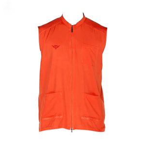 Chaqueta de Barbero Profesional para Hombre, Nueva Llegada, Sin Mangas, de Lana, con Cierre, Transpirable, para Peluquería - Product Image 6