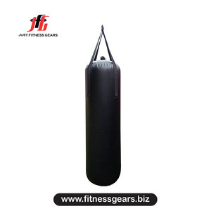 Boxing Punching Bag Steel Material Durable Sand Filled Elastic Band Closure Heavy Duty Adjustable Height <b>2kg</b> Adult Use - Product Image 1