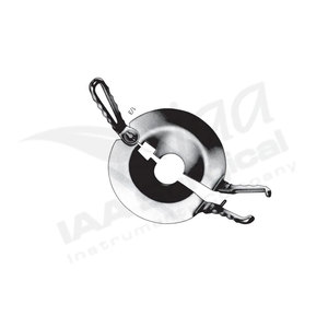 Pinza Ortopédica de Acero Inoxidable para Sujeción de Huesos, Instrumento Quirúrgico Manual con Certificación CE Clase I para Uso en Cirugía General - Product Image 1