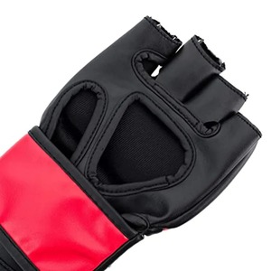 Nouveaux gants de boxe MMA en cuir PU à demi-doigts avec logo personnalisé, service OEM, confortables et respirants - Product Image 5