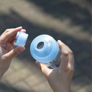 Bouteille d'eau pour étudiants SANTECO LIMA avec anneau métallique 690ml 850ml |   Bouteille de sport quotidienne légère et mince, sans BPA, facile à transporter - Product Image 6