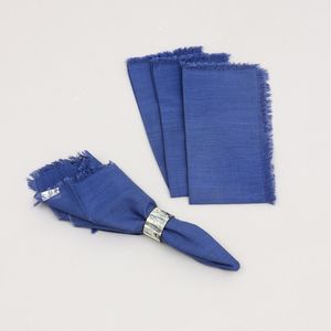 Juego de 4 Servilletas de Tela Clásicas con Dobladillo, 20x20 Pulgadas, Servilletas de Algodón Premium y Accesorios - Product Image 5