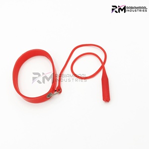 Bracelet en caoutchouc de couleur rouge pour pince à épiler, Extension de cils, pinces à épiler, Bracelets, bandes protectrices, couleurs personnalisées - Product Image 3