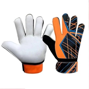 Gants de gardien de but de football, en cuir PU, antidérapants, respirants, avec sangle de poignet réglable, équipement sportif unisexe - Product Image 1