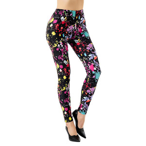 Leggings de sport légers pour femmes, sublimés, confortables, respirants, extensibles, pour le yoga, les entraînements et les activités sportives. - Product Image 1