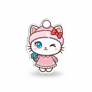 Support magnétique en acrylique pour extensions de cils, design mignon, pour la création de bouquets de cils volumineux, usage professionnel - Product Image 1