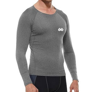 Made In Pakistan <b>Men</b> <b>Compression</b> <b>Shirts</b> Quick Dry Lightweight OEM Service <b>Compression</b> <b>Shirt</b> <b>For</b> <b>Men</b> - Product Image 4
