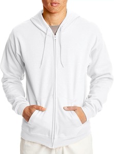 Men's <b>White</b> Full Zip Hooded Lightweight Hoodie <b>Tracksuit</b> Set Casual Regular Fit 2 Piece Sweatshirt Pants Solid Color Winter - Product Image 6