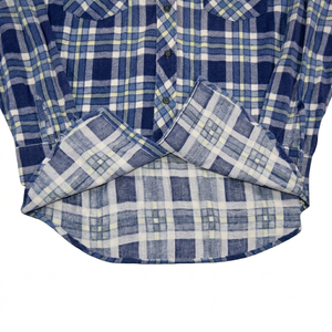 เสื้อเชิ้ตผ้าแฟลนเนลลายสก็อตพรีเมียม 100% ผ้าฝ้ายเนื้อหนา แขนยาว สไตล์ลำลอง ติดกระดุม แบบลัมเบอร์แจ็ค ลายตาราง เสื้อคลุมแบบโอเวอร์ไซส์ เสื้อผ้าสั่งทำพิเศษ - Product Image 3
