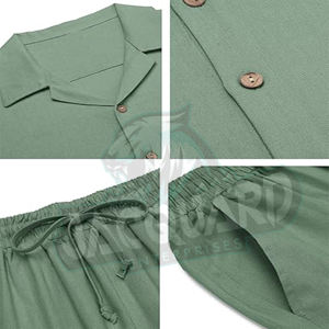 Prix Compétitif Nouveauté Été Ensemble Décontracté Homme : T-shirt Manches Courtes et Short Uni – Survêtement de Marque pour Homme - Product Image 3