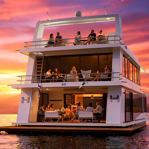 ยอชท์หรู UBI 11S2A แบบเชื่อมสั่งทำพิเศษ วัสดุอลูมิเนียมอัลลอยเกรดสำหรับเรือเดินทะเล เครื่องยนต์ติดท้ายเรือ 200 แรงม้า รุ่นชั้นเดียว สำหรับตกปลาในแม่น้ำ - Product Image 1