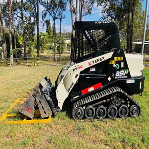 Premium Terex Skid Steer Loader With Mulcher Created For High Efficiency Land Clearing And <b>Brush</b> Management - Product Image 6