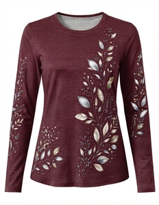 Nouveaux T-shirts décontractés pour femmes, personnalisables, de haute qualité, 190 g, été, confortables et doux, vente en gros à prix réduit - Product Image 2