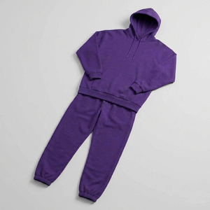Conjunto Deportivo para Hombre, Sudadera con Capucha de Forro Polar y Pantalones Deportivos, Traje de Jogging Grueso para Invierno - Product Image 2