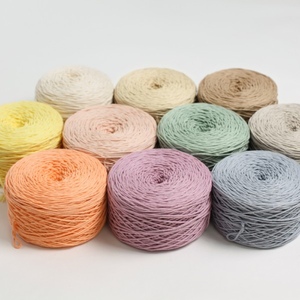 ไหมฝ้ายคอตตอนโคนเกรด GRANDE สำหรับถักโครเชต์ เข็มโครเชต์ขนาด 5.0 มม. ไหมถักมือมาตรฐาน 26s pv - Product Image 4