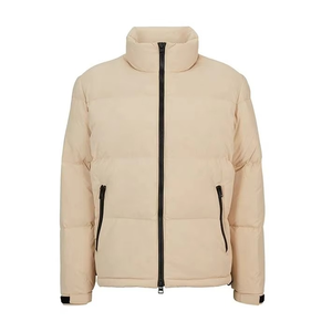 Crew Neck Lightweight Puffer Jackets Unisex <b>Camouflage</b> Quilted Jacket Water Resistant Ripstop Windbreaker Warm Coats Front - Product Image 1