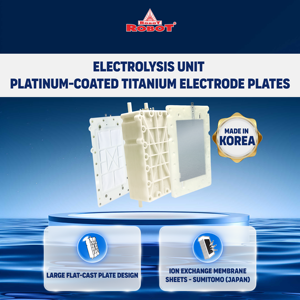 Filtre à eau alcaline à plaques de titane IONQueen 1113 pH 3,5 - 11, marque ROBOT, appareil électroménager fabriqué au Vietnam - Product Image 5