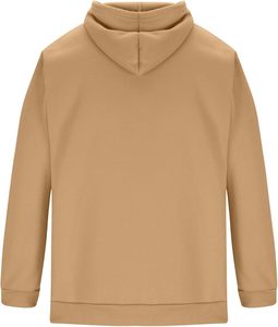 Classic Unisex <b>Hoodie</b> Sweatshirt Extra Large Fashion Fit Personalized Printing Solid Color Design Soft Fabric Casual Men - Product Image 4