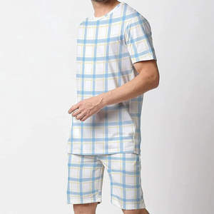 Vente en gros de vêtements d'été, nouvelle conception, ensembles décontractés pour hommes, t-shirt à manches courtes et shorts, ensemble pour hommes, haute qualité, service OEM - Product Image 3