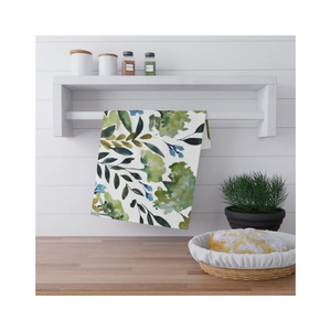<b>Hand</b> Made Stunning Botanical Tea <b>Towel</b> Cotton Jacquard <b>Kitchen</b> Dish Cloth Decorative Absorbent Home <b>Kitchen</b> OEM ODM Manufacturer - Product Image 4