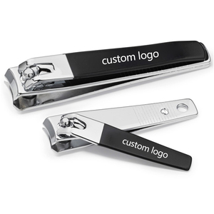 Coupe-ongles professionnels en acier au carbone de couleur personnalisée avec logo client, outils de manucure de qualité - Product Image 5