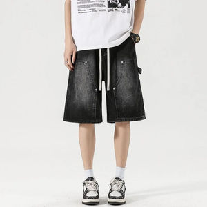 Denim <b>Shorts</b> New Cotton <b>Shorts</b> Casual <b>Joggers</b> Workout Brand Sporting <b>Short</b> Pant - Product Image 6