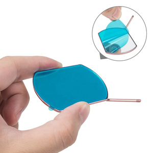 Single-Sided Personalized Wall-Mounted Inspection <b>Mirror</b> for Eyelash Extensions Gold-Plated Stainless Steel Finish Reasonable - Product Image 4