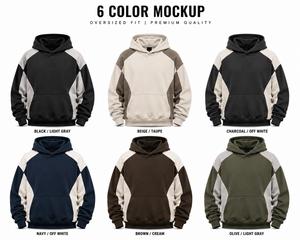 Hoodie Premium pour Homme Grande Taille, Style Urbain Hiver, Couleur Unie, Collection Automne/Hiver, Qualité Supérieure, LOQ MOQ - Product Image 6