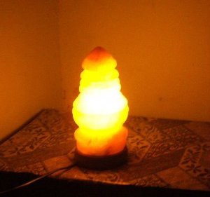 Lampe au sel naturel de l'Himaliyan du Pakistan - Product Image 1