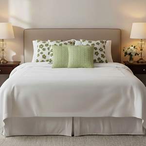 SOGA Ensemble de 5 housses de coussin décoratives et décoratives en tricot torsadé de 45 cm, motif « Fleurs de jardin fraîches », douces et confortables - Product Image 4