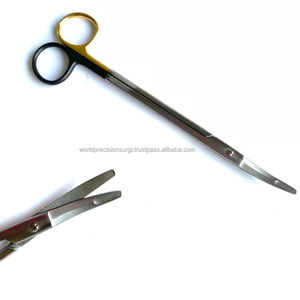 Ciseaux Super Cut 7 courbés, instrument chirurgical ORL de haute précision, certifié CE, manche en plastique durable, design ergonomique - Product Image 3