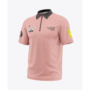 Polo pour homme à manches courtes, respirant, grande taille, séchage rapide, qualité fiable, proposé par un revendeur de premier plan, disponible à la vente - Product Image 1