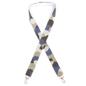 Sacs à bandoulière en coton faits main, broderie perlée, style sportif, taille personnalisable, haute qualité, broderie artisanale - Product Image 3