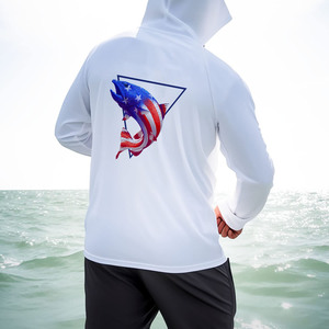 Sudadera de Pesca Sublimada Popular con Protección Solar UPF50+ Personalizable para Hombre - Product Image 4