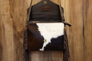 Rcowhide กระเป๋าสตางค์หนังแบบพับสามทบกระเป๋าคลัทช์หนังวัวสำหรับผู้หญิงใช้ประจำวันสำนักงานช้อปปิ้ง - Product Image 2