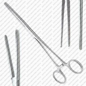Pinzas Hemostáticas Rochester Pean de 8 Pulgadas, Rectas, Pinzas Quirúrgicas Veterinarias, Pinzas Hemostáticas de Acero Inoxidable, Certificación OEM CE - Product Image 3