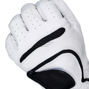 Gants de golf unisexes en cuir véritable, fabrication directe usine, paume en cuir véritable, protection UV, respirants, résistants à la transpiration, pour une longue pratique - Product Image 4
