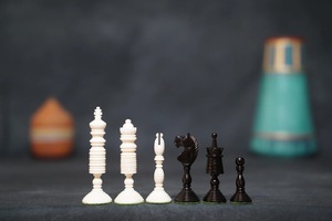 ILAHI's Eco-Friendly Rustic Polished Rectangle <b>Chess</b> <b>Board</b> Game 100% Handmade Pure Wood Animal/Love Style Customized Size <b>Chess</b> - Product Image 2