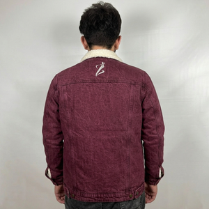 Veste en jean décontractée pour homme de haute qualité, style hip-hop, avec motif lettres, pour l'hiver - Product Image 6