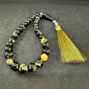 Rosario Musulmán de Resina de Alta Calidad con Borla de Ángel, Tasbih Islámico Ecológico - Product Image 6