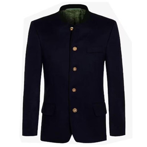 Handmade Custom <b>Men's</b> Reversible Canvas & <b>Wool</b> <b>Overcoat</b> <b>for</b> October Festival - Product Image 3