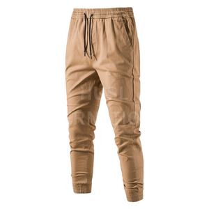 กางเกงแฟชั่นหลายกระเป๋าสีทึบแบบลำลองระบายอากาศได้ดี - Product Image 1